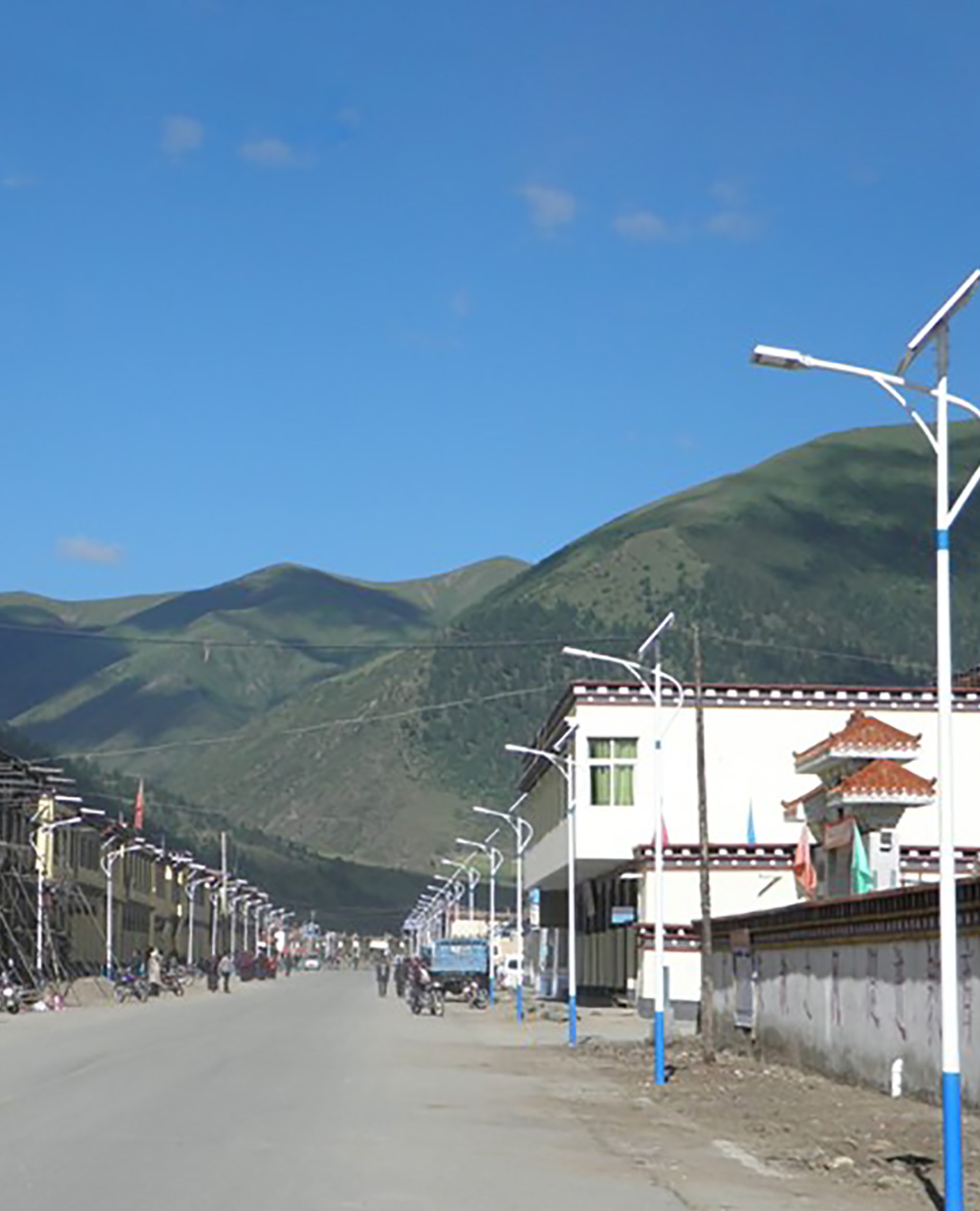 西藏昌都太阳能路灯成功案例